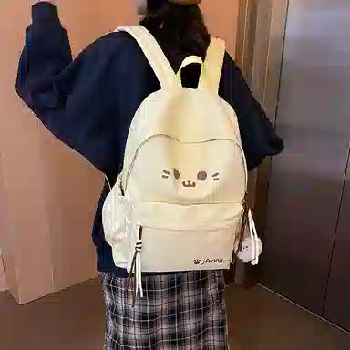 垣途者 日系可爱百搭书包 尼龙 双肩包 常规 女款 多色