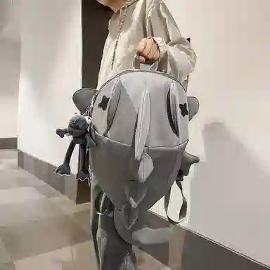 垣途者 街头潮流潮牌个性小众卡通动漫 尼龙 双肩包 男女同款情侣款 多色