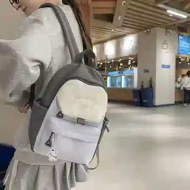 垣途者 学生高中大学生日系撞色小清新初中生背包 尼龙 双肩包 女款 多色