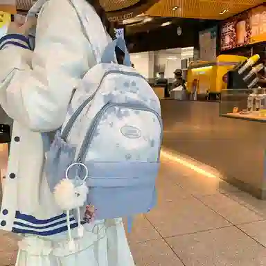 垣途者 小众扎染韩版百搭 尼龙 双肩包 女款 多色