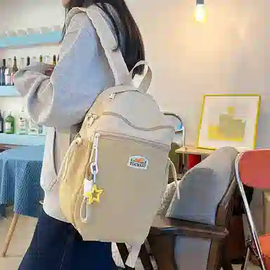 垣途者 小清新日系百搭旅游背包 尼龙 双肩包 常规 女款 多色