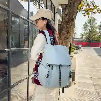 垣途者 潮牌休闲简约运动旅行 尼龙 双肩包 男女同款情侣款 多色