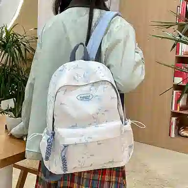 垣途者 书包韩版高中大学生森系日系百搭 尼龙 背包双肩包 常规 女款 多色