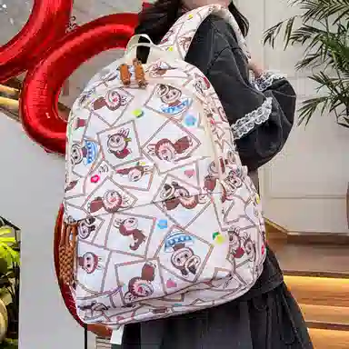 垣途者 卡通动漫可爱大容量 尼龙 双肩包 女款 多色