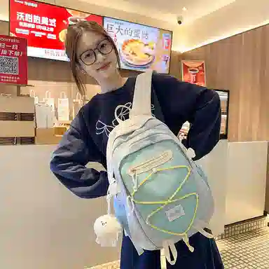 垣途者 高颜值书包初高中大学生日系 尼龙 双肩包 常规 女款 多色