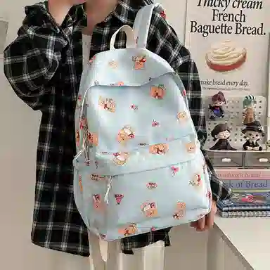 垣途者 可爱日系初高中大学生 尼龙 双肩包书包 女款 多色