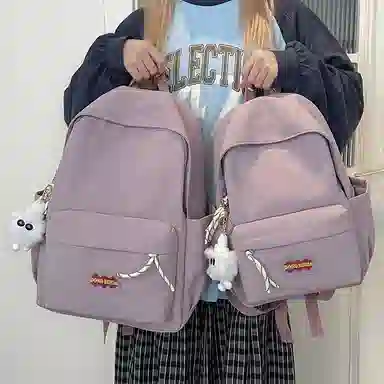 垣途者 简约百搭 尼龙 双肩包 女款 多色