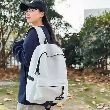 垣途者 休闲简约百搭书包初高中大学生 尼龙 双肩包 男女同款情侣款 多色