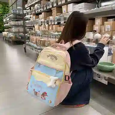 垣途者 日系可爱少女书包学生背包 尼龙 双肩包 常规 女款 多色