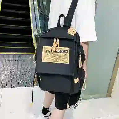 垣途者 经典大容量书包韩版原宿 尼龙 电脑背包双肩包 常规 男女同款情侣款 多色