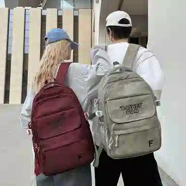 垣途者 街头潮流 尼龙 双肩包 男女同款情侣款 多色