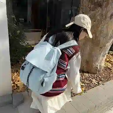 垣途者 潮牌休闲简约运动旅行 尼龙 双肩包 男女同款情侣款 多色