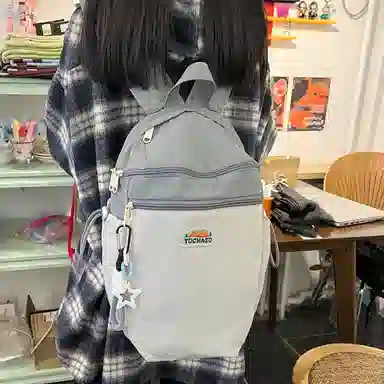 垣途者 小清新日系百搭旅游背包 尼龙 双肩包 常规 女款 多色