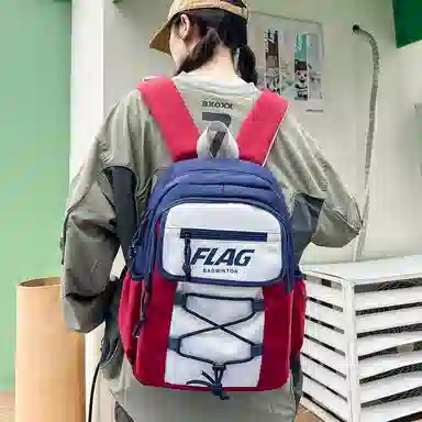 垣途者 潮牌韩版学院风 牛津布 双肩包 男女同款情侣款 多色