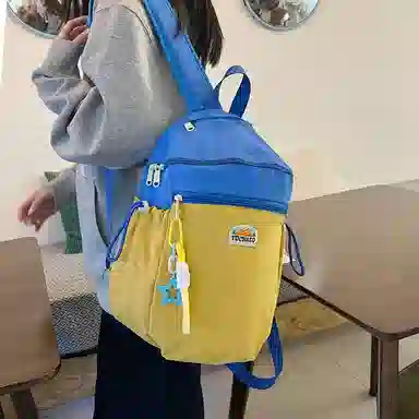 垣途者 小清新日系百搭旅游背包 尼龙 双肩包 常规 女款 多色