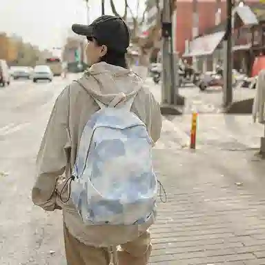 垣途者 日系小清新韩版大容量 尼龙 双肩包 女款 多色