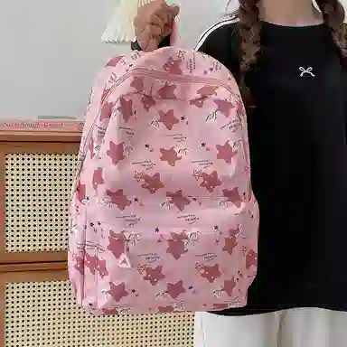 垣途者 高颜值星星初中高中学生 尼龙 双肩包 女款 多色