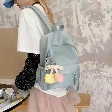 垣途者 日系可爱少女小清新韩版百搭 尼龙布 双肩包 女款 多色