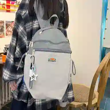 垣途者 小清新日系百搭旅游背包 尼龙 双肩包 常规 女款 多色