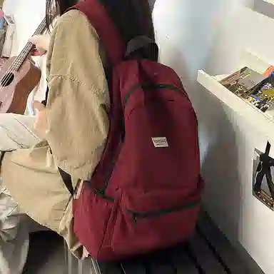 垣途者 轻便百搭慵懒风大容量旅行 尼龙 双肩包 男女同款情侣款 多色