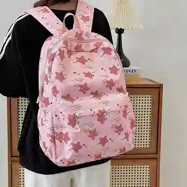 垣途者 高颜值星星初中高中学生 尼龙 双肩包 女款 多色