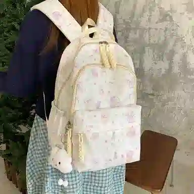 垣途者 学生日系少女小清新 复合布 双肩包 女款 多色