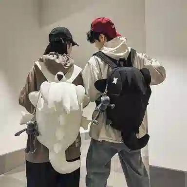 垣途者 街头潮流潮牌个性小众卡通动漫 尼龙 双肩包 男女同款情侣款 多色