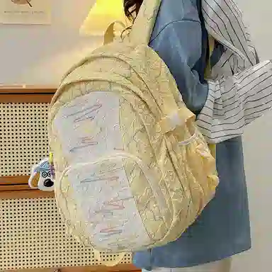 垣途者 高颜值书包女初高中大学生百搭背包女 尼龙 双肩包 女款 多色