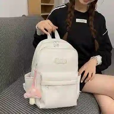 垣途者 日系小清新韩版百搭学生书包 尼龙 双肩包 常规 女款 多色