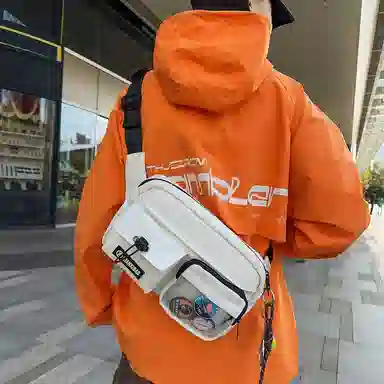 垣途者 街头潮流单肩包时尚运动骑行背包 尼龙 斜挎包 常规 男女同款情侣款 多色