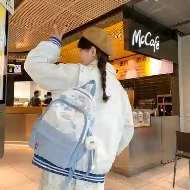 垣途者 小众扎染韩版百搭 尼龙 双肩包 女款 多色