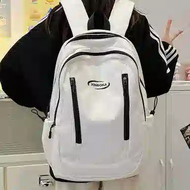 垣途者 韩版原宿简约百搭 尼龙 双肩包 男女同款情侣款 多色