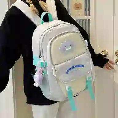 垣途者 日系可爱小清新书包韩版 尼龙 双肩包 常规 女款 多色