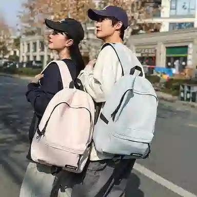 垣途者 休闲简约百搭书包初高中大学生 尼龙 双肩包 男女同款情侣款 多色