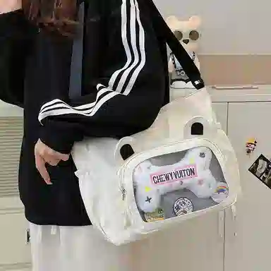 垣途者 日系可爱少女痛包单肩包 涤纶 斜挎包 女款 多色