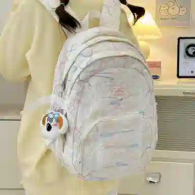 垣途者 高颜值书包女初高中大学生百搭背包女 尼龙 双肩包 女款 多色