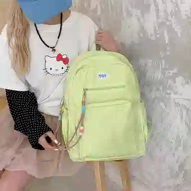 垣途者 日系小清新韩版学生书包初高中大学生 尼龙布 双肩包 女款 多色