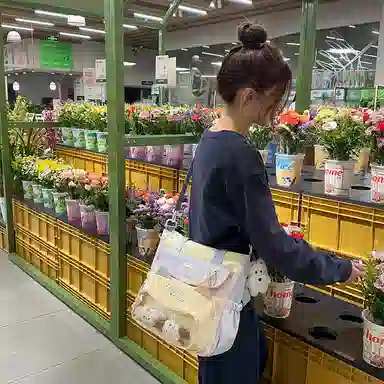 垣途者 日系可爱拎书袋百搭大容量学生书包 尼龙 手提单肩斜挎包 女款 多色