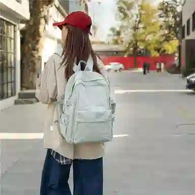 垣途者 休闲百搭韩版 尼龙 双肩包 男女同款情侣款 多色