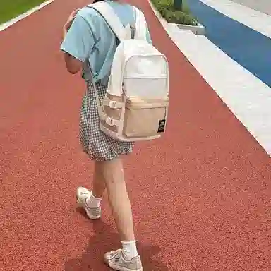 垣途者 百搭大容量时尚潮流通勤学院风 尼龙 双肩包 常规 男女同款情侣款 多色