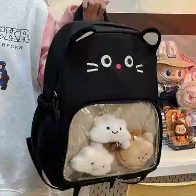 垣途者 日系卡通可爱书包背包 尼龙 双肩包 常规 女款 多色