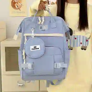 垣途者 日系简约百搭休闲 尼龙 双肩包 女款 多色