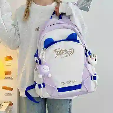 垣途者 日系小清新可爱 尼龙 双肩包 女款 多色