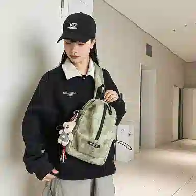 垣途者 潮牌休闲百搭潮牌学生挎包运动骑行包 尼龙 胸包 男女同款情侣款 黑色