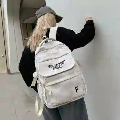 垣途者 街头潮流 尼龙 双肩包 男女同款情侣款 多色