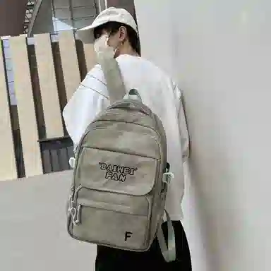 垣途者 街头潮流 尼龙 双肩包 男女同款情侣款 多色