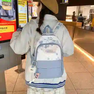 垣途者 小众扎染韩版百搭 尼龙 双肩包 女款 多色