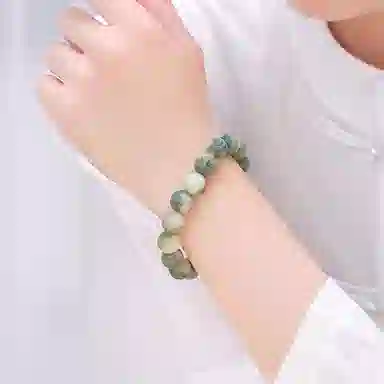 一世倾 平静心神水逆退散国潮新中式本命年六字真言转运珠优雅复古精美礼盒小众设计精致时尚百搭轻奢风好运 菩提根 手串 男女同款情侣款