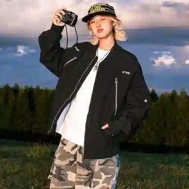 FAR BACK Bomber Jacket