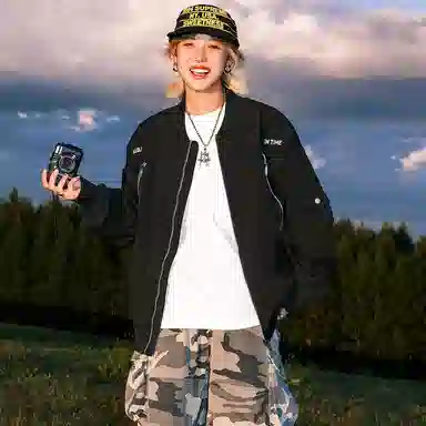 FAR BACK Bomber Jacket